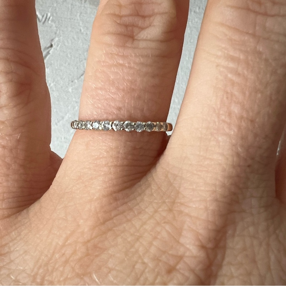 Women’s 14k yellow gold 1/4 carat total diamond weight